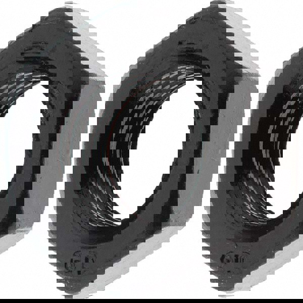 1-1/8 - 7 UNC Steel Right Hand Hex Nut