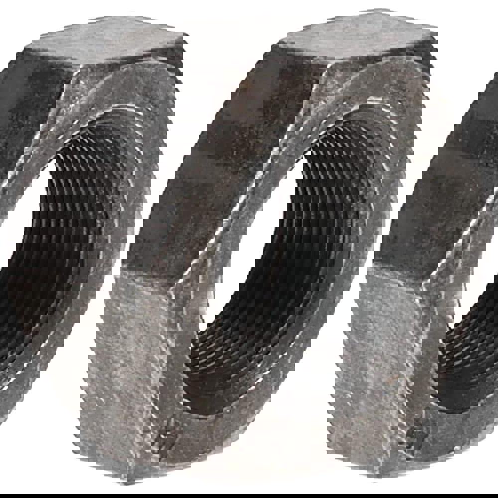 Hex Nut: 5/8-18, Grade 8 Steel, Black Oxide Finish