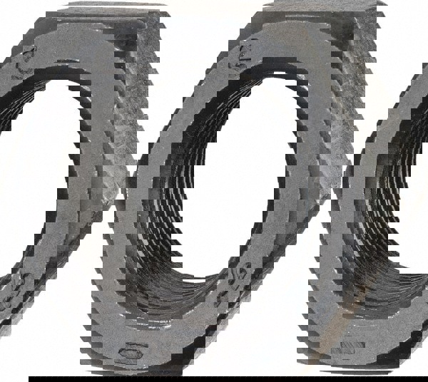 Hex Nut: 7/8-14, Grade 8 Steel, Black Oxide Finish