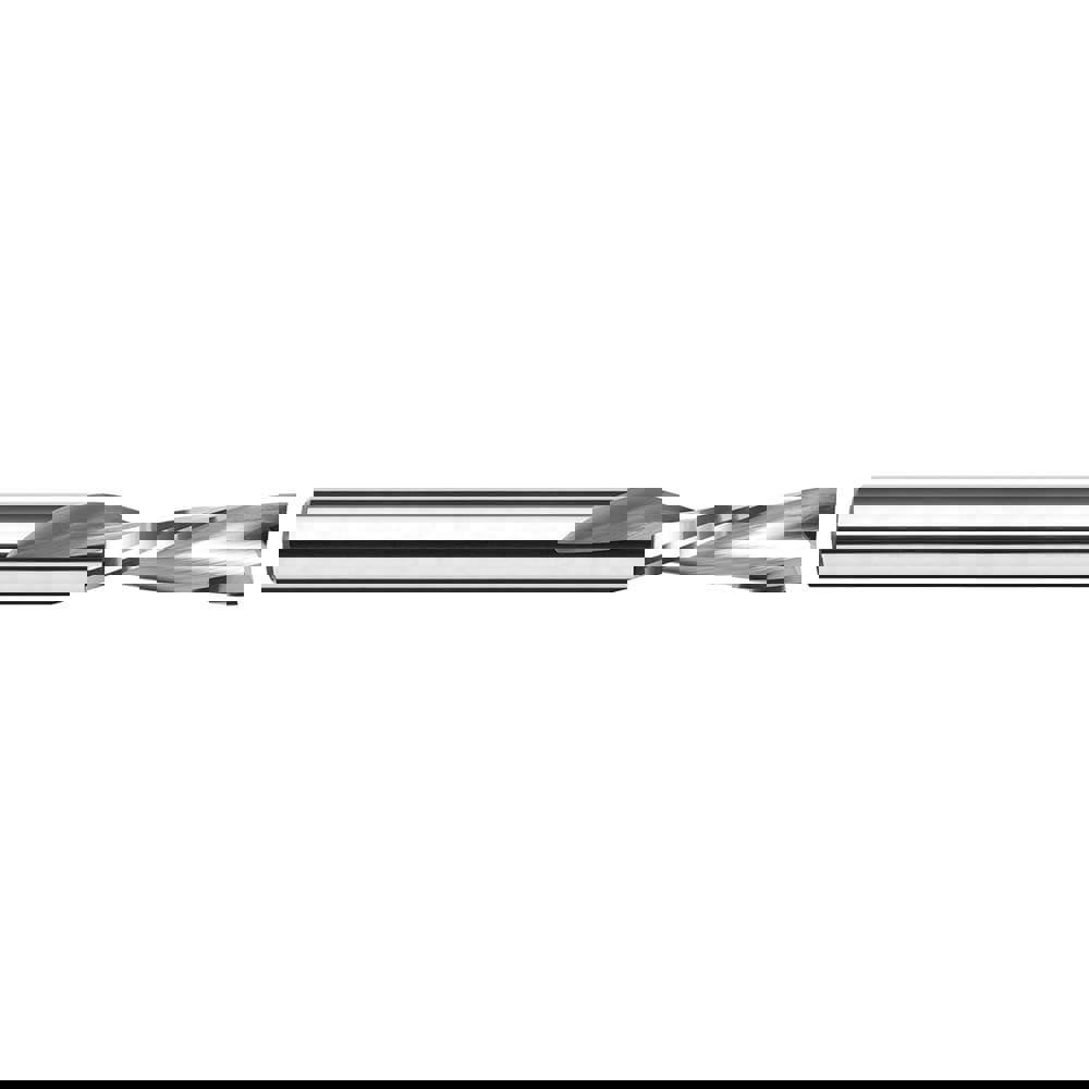 Square End Mill: 3/16'' Dia, 0.57'' LOC, 3/16'' Shank Dia, 2'' OAL, 2 Flutes, Solid Carbide
