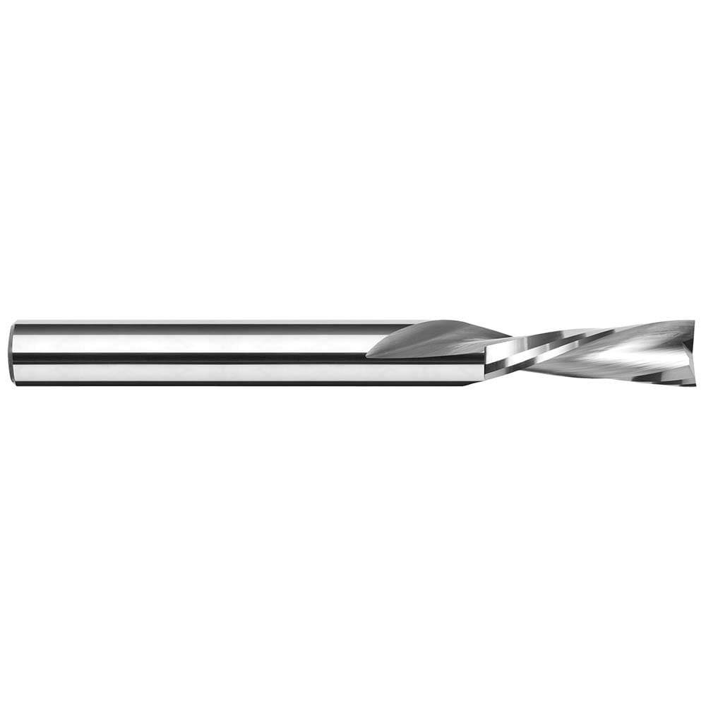 Square End Mill: 1/2'' Dia, 2-5/8'' LOC, 1/2'' Shank Dia, 5'' OAL, 2 Flutes, Solid Carbide