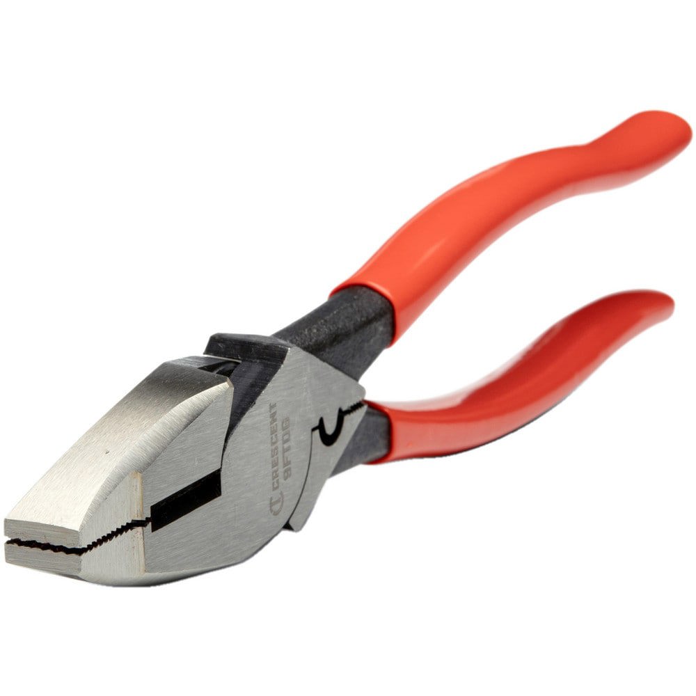 Pliers; Jaw Texture: Smooth ; Plier Type: Lineman's ; Jaw Length (Decimal Inch): 1.5600 ; Jaw Width (Inch): 1/4 ; Jaw Type: Fish Tape ; Overall Length (Decimal Inch): 11.4200