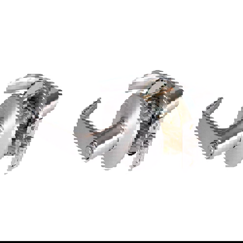 Lever Locksets; Lockset Type: Privacy ; Key Type: Keyed Different ; Back Set: 2-3/4 (Inch); Cylinder Type: Non-Keyed ; Material: Metal ; Door Thickness: 1-3/4 to 2-1/4