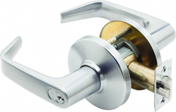 Entry Lever Lockset for 2-1/4