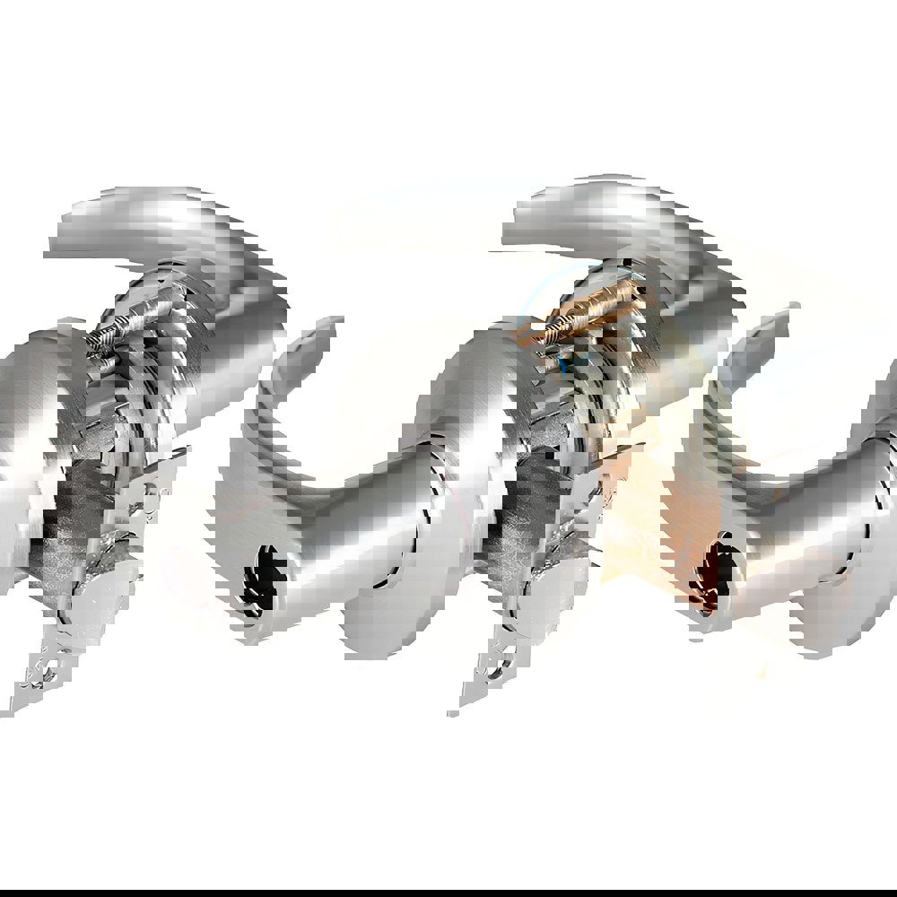 Lever Locksets; Lockset Type: Storeroom ; Key Type: Keyed Different ; Back Set: 2-3/4 (Inch); Cylinder Type: Less Core ; Material: Metal ; Door Thickness: 1-3/4 to 2-1/4