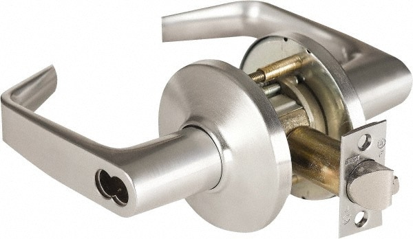 Storeroom Lever Lockset for 2-1/4