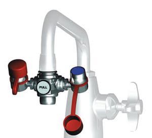 FCT MTD EYE WASH W/ ADJ AERATED OUT
