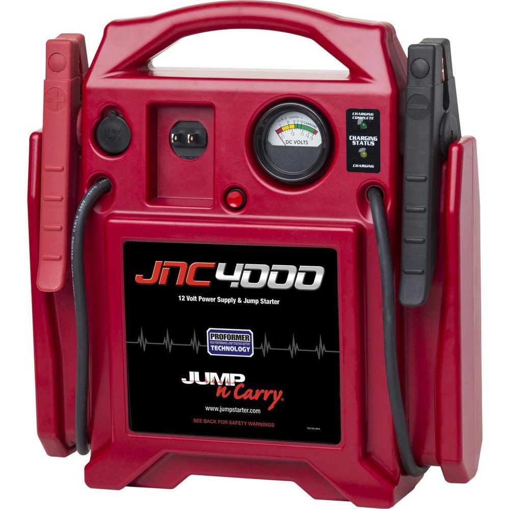 Automotive Battery Chargers & Jump Starters; Starter Amperage: 325 ; Overall Width: 14 ; Overall Height: 5.125in ; Overall Depth: 16.5in ; Cable Gauge: 2 ; Cable Length: 23.000