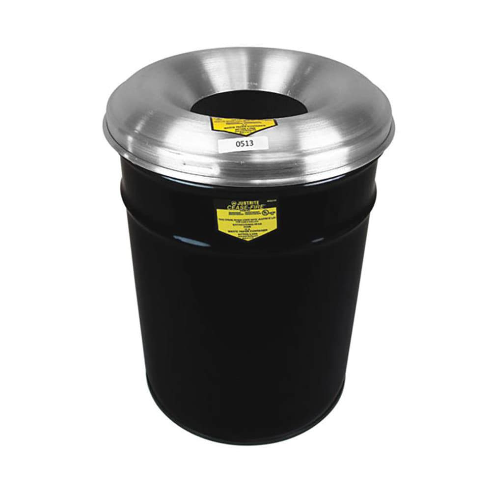 Fire-Resistant Drums & Heads; Type: Drum ; Drum Capacity (Gal.): 12.00 ; Head Material: Steel ; Drum Material: Steel ; Outside Diameter (Inch): 15-1/8 ; Opening Diameter (Inch): 13-1/8