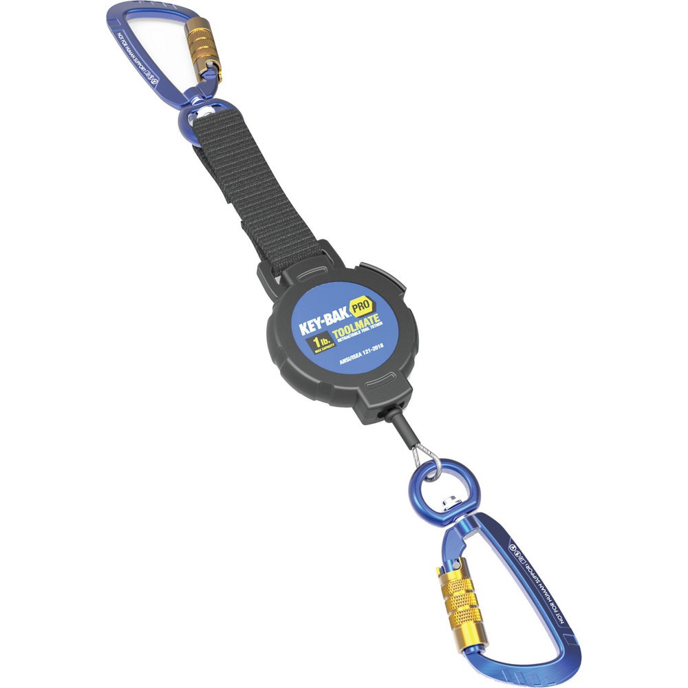 Tool Holding Accessories; Load Capacity: 1 ; Connection Type: Carabiner; Carabiner ; Extended Length: 42.00 ; Insulated: No ; Tether Style: Tether Ready ; Includes: Tool Tether
