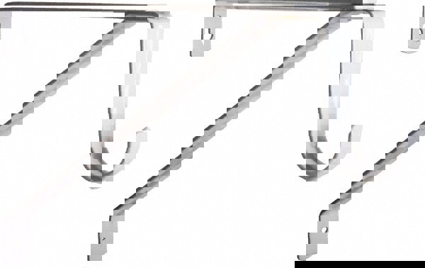 500 Lb Capacity, Epoxy Coated, Shelf & Pole Support Bracket