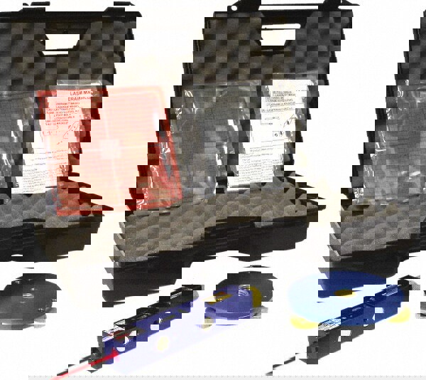 500 Ft. Max Measuring Range, Red Beam Laser Level Kit