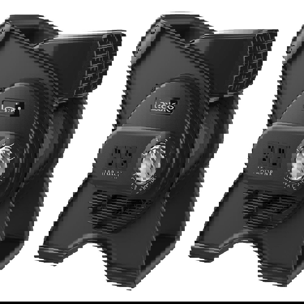 Carpet & Floor Dryers; Application: Utility Fan ; Airflow Direction: Horizontal ; Maximum Air Flow: 2820CFM ; Color: Black ; Number Of Speeds: 3 ; Maximum Motor Speed: 2530RPM