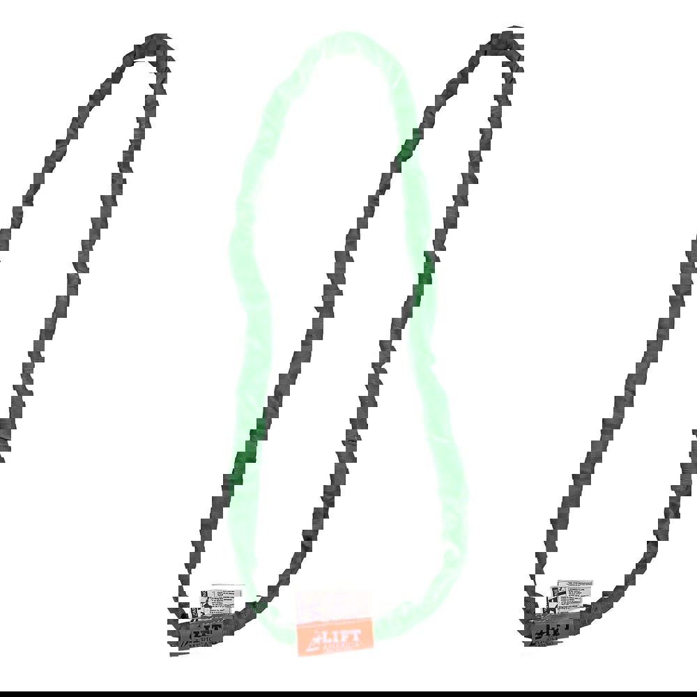 Endless Sling: 6' Long, 5,300 lb Vertical, 4,240 lb Choker, 10,600 lb Basket, Polyester