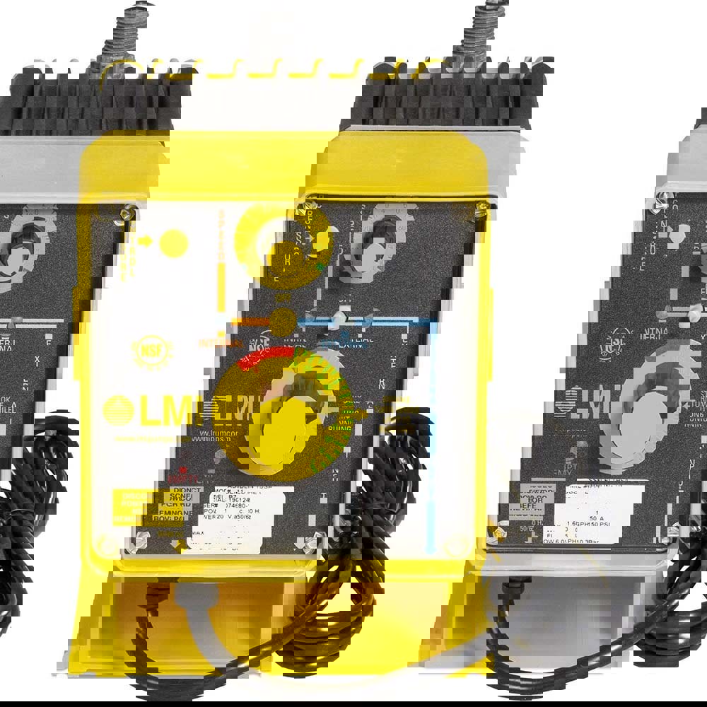 Metering Pumps; Voltage: 110-120 VAC @ 50/60 Hz ; GPH: 8.0 ; UNSPSC Code: 41105105