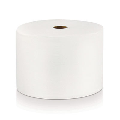 Paper Towels; Form: Hard Roll ; Container Type: Roll ; Recycled Fiber: No ; Color: White ; Roll per Case: 1 ; Fits Dispenser: LoCor Dispensers