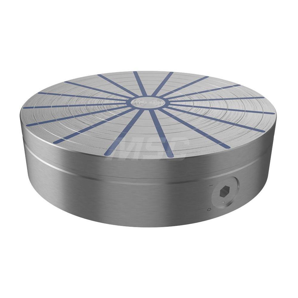 Permanent Magnetic Chucks; Shape: Round ; Magnet Pole Type: Standard ; Pole Alignment: Radial ; Width/Diameter (Inch): 5 ; Length (Inch): 5