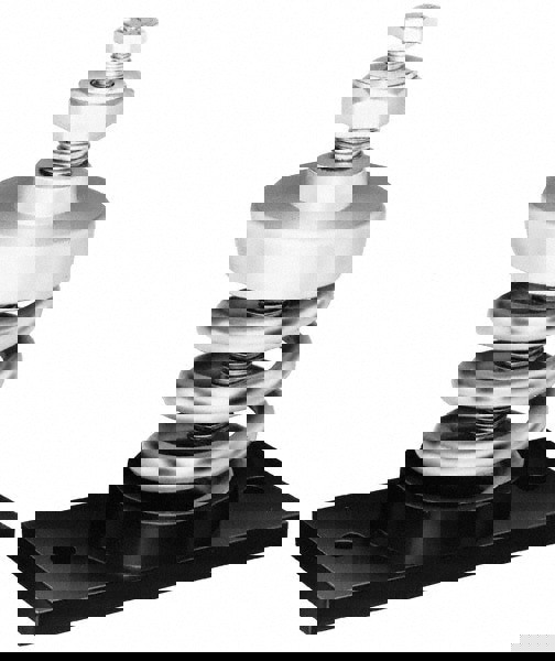 Leveling Mount: 3/8 x 1 Thread, 2-1/4