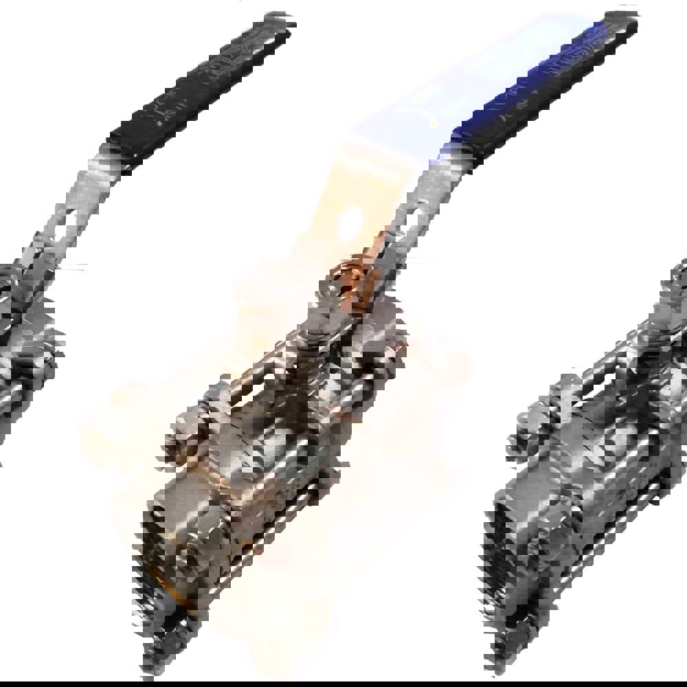 3-Piece Manual Ball Valve: 3/4