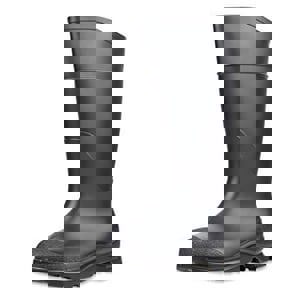 CT BLK PVC PLN TOE RUB BOOT SZ 12