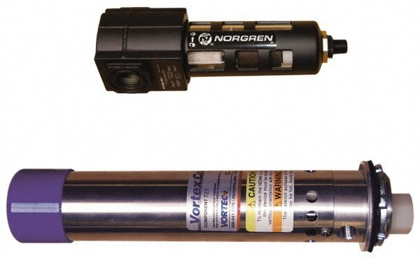 Cold Air Coolant Systems; Air Capacity (BTU/Hr): 2500 ; Hose Length (Inch): 9 ; Hose Inside Diameter (Inch): 3/8 ; Number of Outlets: 1.000 ; Tank/Unit Length (Inch): 10-5/8