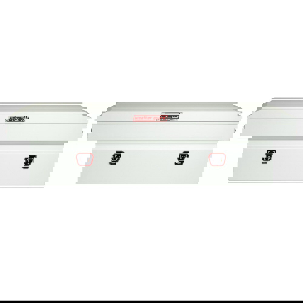 Truck Tool Storage Units; Type: Saddle Box ; For Use With: Tool Truck Storage ; Storage Capacity (Cu. Ft.): 15.5 ; Color: Silver ; Material: Aluminum ; With Lid: Yes
