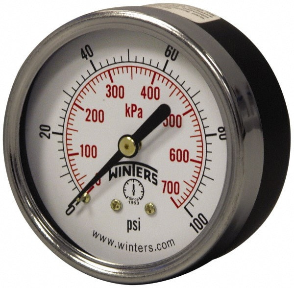 Pressure Gauge: 2-1/2