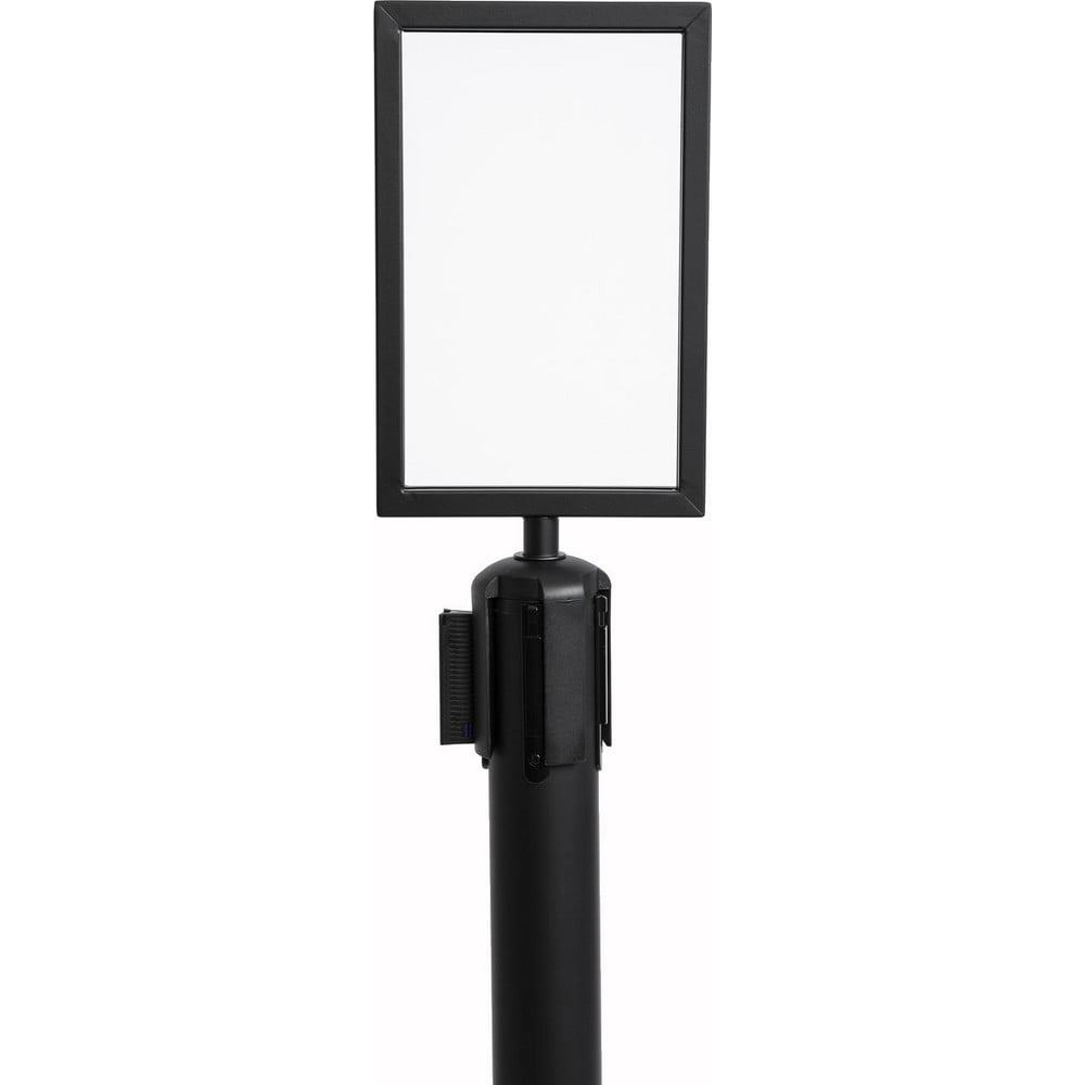 Barrier Parts & Accessories; For Use With: Stanchion Posts ; Mounting Hardware: Mounting Hardware Included ; Overall Length (Inch): 11 ; Frame Type: Post Mount ; Overall Height (Inch): 14 ; Overall Width (Inch): 3/4