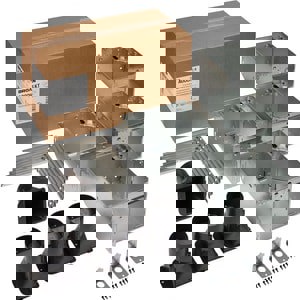 110 CFM Housing Pack, Flange Kit in Stee