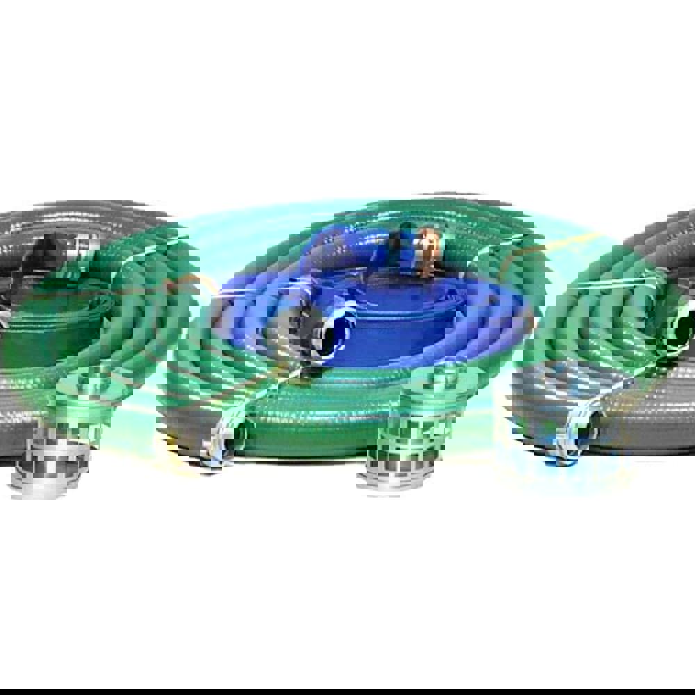 Liquid Suction & Discharge Hose; Inside Diameter (Inch): 3 ; Material: PVC ; Working Pressure (psi): 50.000 ; Vacuum Rating: 29 In. Hg ; Color: Green, Blue ; Minimum Temperature (F): -10.000