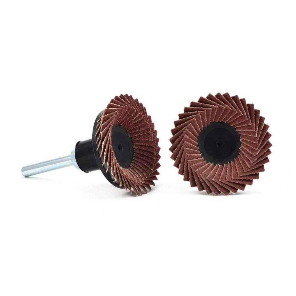 Flap Disc: 60 Grit, Aluminum Oxide