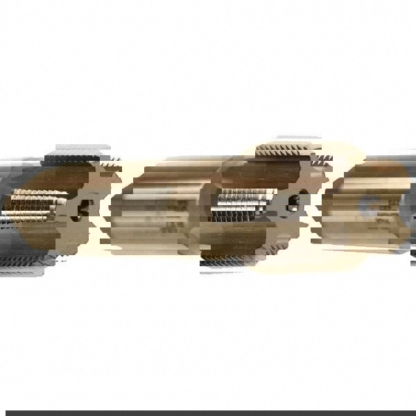 British Standard Pipe Tap: 3/8-19 BSPT, Modified Bottoming Chamfer, 5 Flutes