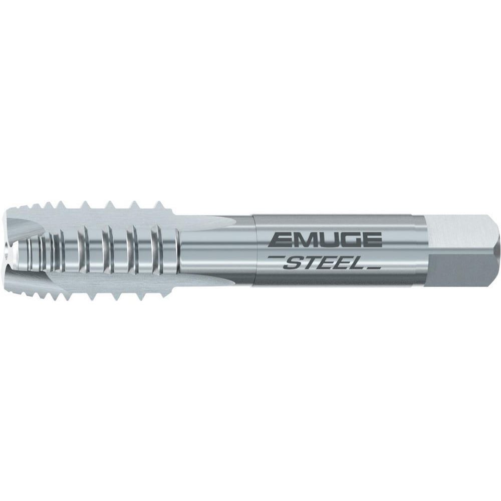 Spiral Point Tap: M10x1.5 Metric Coarse, 3 Flutes, Plug Chamfer, 6H Class of Fit, Cobalt, Bright/Uncoated