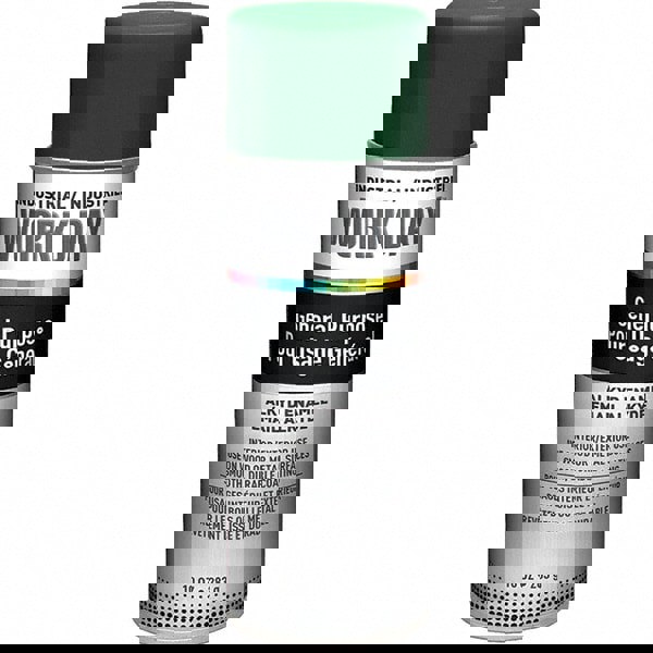 Enamel Spray Paint: Green, Gloss, 10 oz