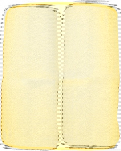 Disposable Detachable Bib Apron: Yellow