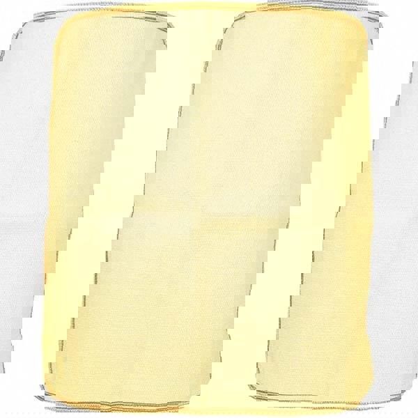 Disposable Detachable Bib Apron: Yellow