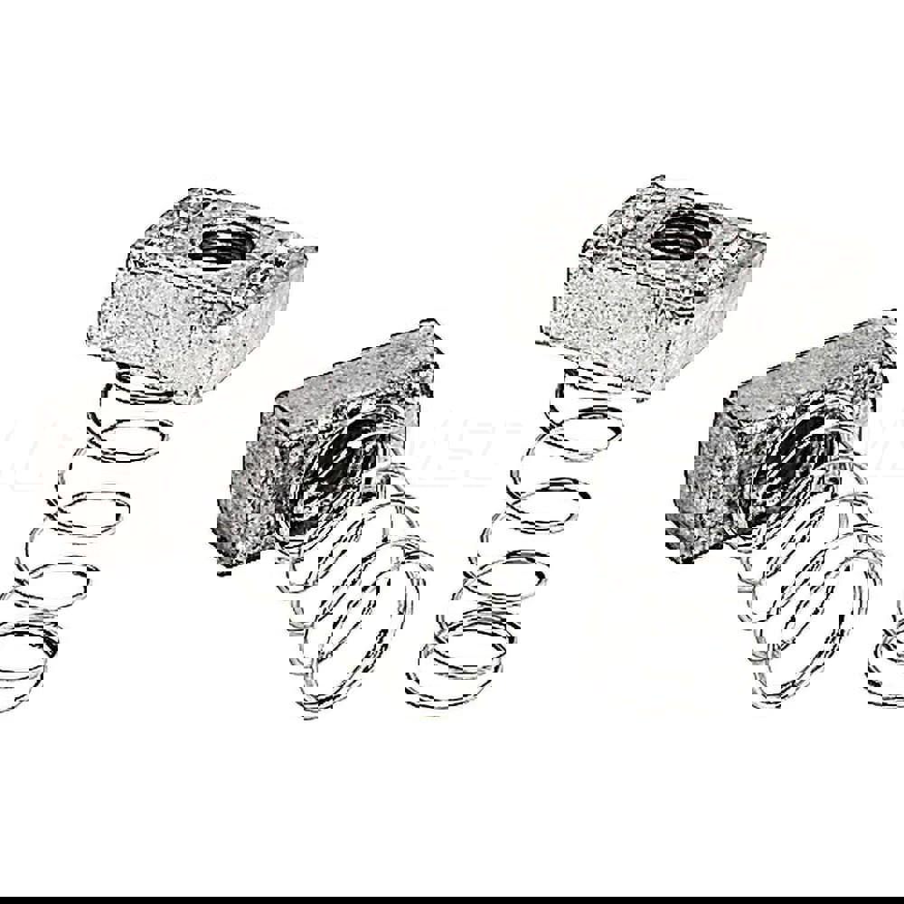 Strut Channel Spring Nut: 5/16-18, Use with A & C Series Channel & Inserts, 5/16