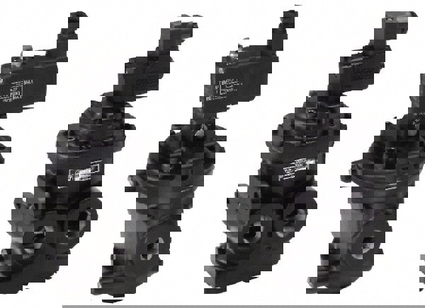 Mechanically Operated Valve: Poppet, Solenoid Actuator, 3/8