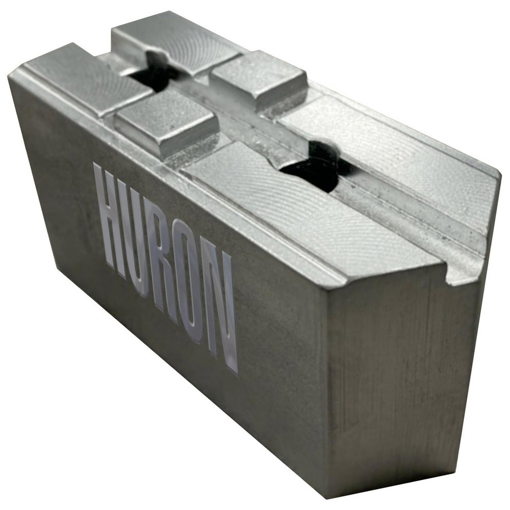 Soft Lathe Chuck Jaws; Jaw Shape: Offset Pointed ; Material: Aluminum ; Minimum Compatible Chuck Diameter (Decimal Inch): 10 ; Fastener Size (Decimal Inch): 0.5000