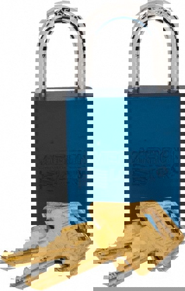 Lockout Padlock: Keyed Alike, Aluminum,