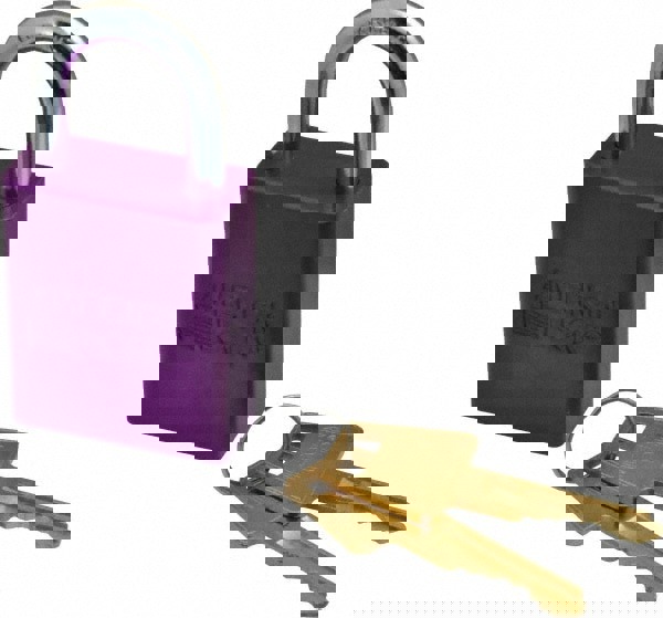 Lockout Padlock: Keyed Different, Alumin