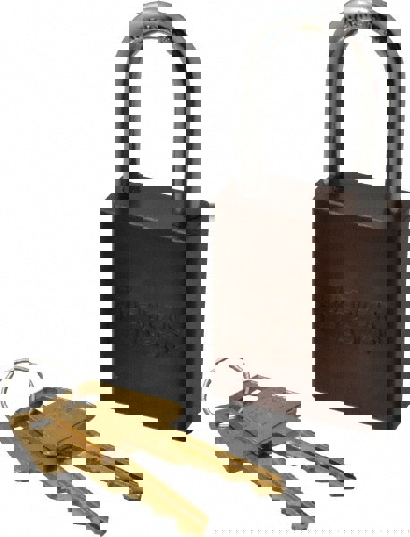 Lockout Padlock: Keyed Alike, Aluminum,