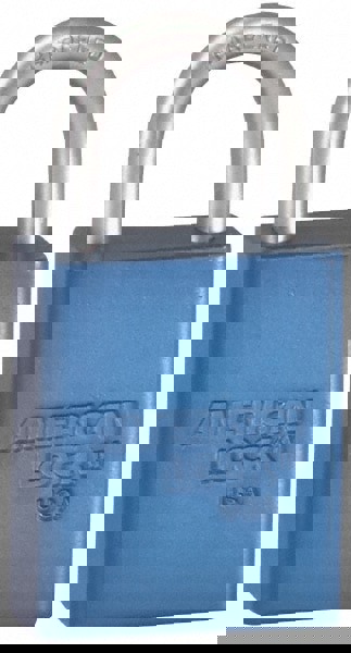 Lockout Padlock: Keyed Alike, Aluminum,