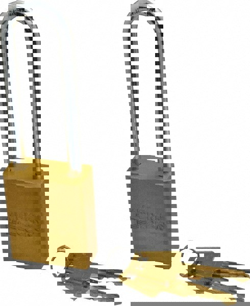 Lockout Padlock: Keyed Alike, Aluminum,