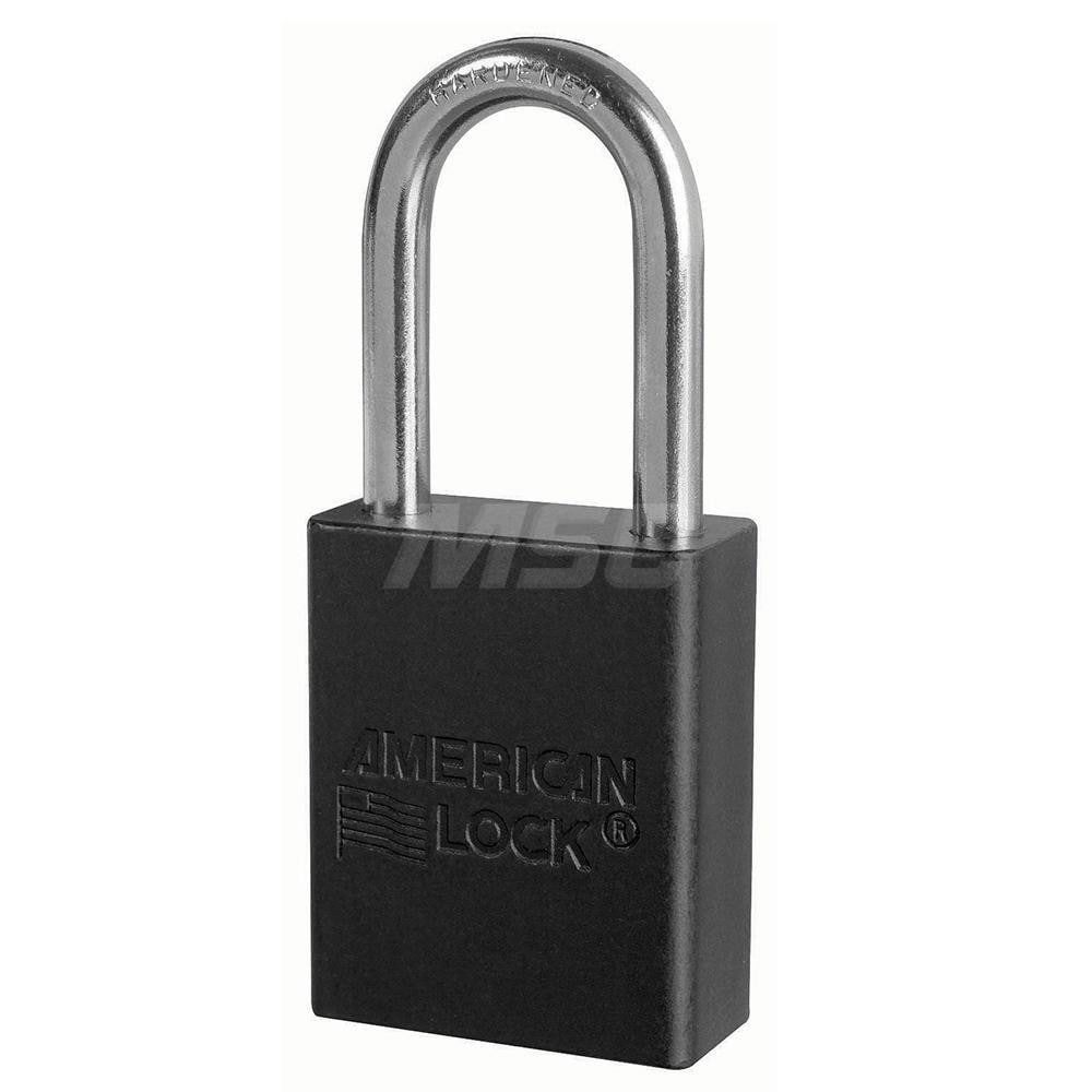 Padlock: Aluminum, Keyed Different, 1-1/2
