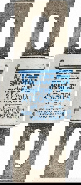 Blade Fast-Acting Fuse: 500 A, 3-1/2