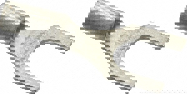 Standard Fork Terminal: Red, Non-Insulated, #10 Stud, Crimp