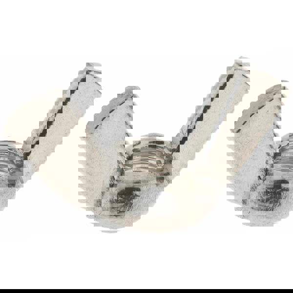 M10x1.50 Metric Coarse, Stainless Steel Standard Wing Nut