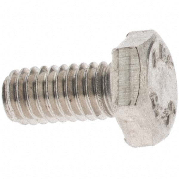 Hex Head Cap Screw: M4 x 0.70 x 8 mm, Grade 18-8 & Austenitic Grade A2 Stainless Steel
