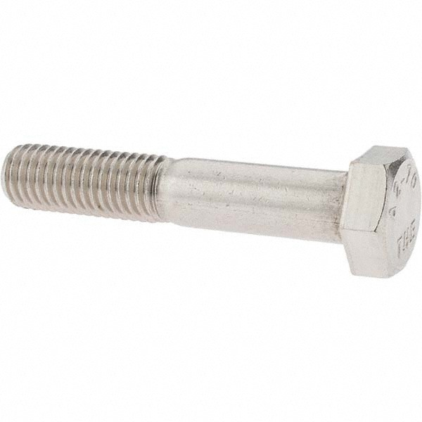 Hex Head Cap Screw: M12 x 1.75 x 65 mm, Grade 18-8 & Austenitic Grade A2 Stainless Steel
